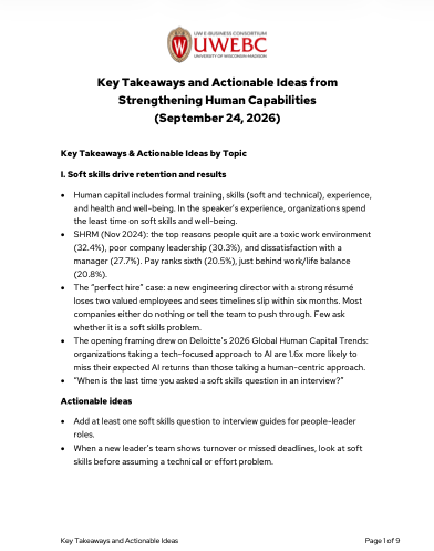 5. Key Takeaways: Strengthening Human Capabilities thumbnail